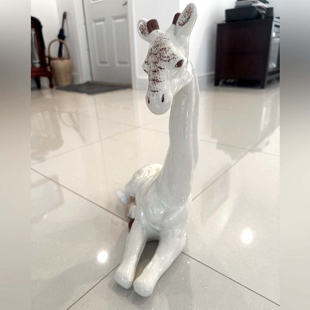 VTG🦒Giraffe, Ceramic Statue - Picture 2 of 10